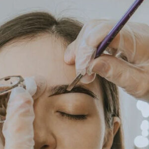 Eyebrow Bleach