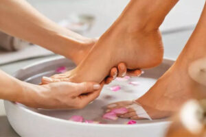 Gelish Pedicure